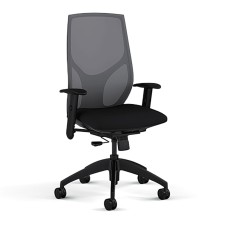 Chair @NCE model @146 by 9to5 Seating in black