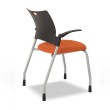 Bella Chair Model 1310 by 9to5 Seating in Orange-1
