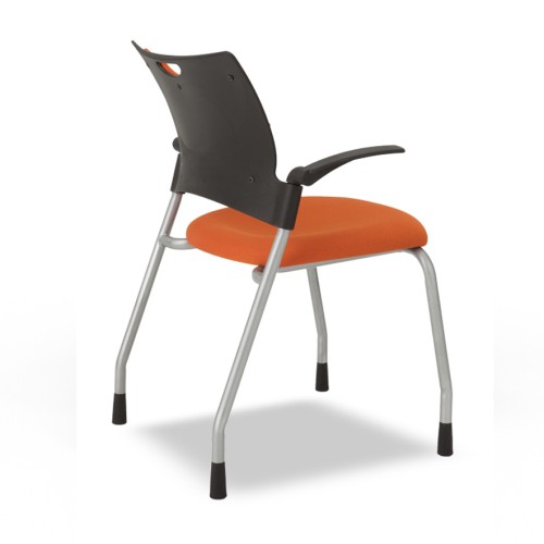 Bella Chair Model 1310 by 9to5 Seating in Orange-1