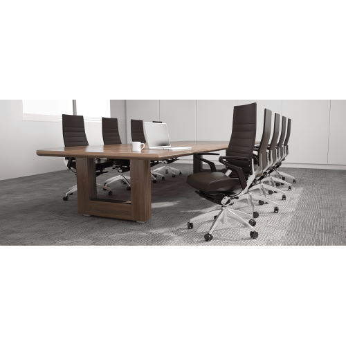 Cosmo Chair Model 3220 by 9to5 Seating in Gray-1