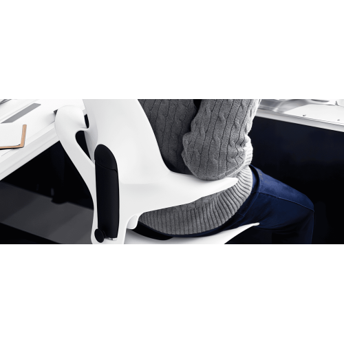 HÅG Capisco Puls 8020 Chair by 9to5 Seating in Gray-3