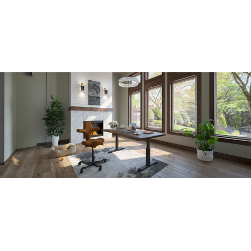 HÅG Capisco 8126 Office Chair by 9to5 Seating in Pink-4