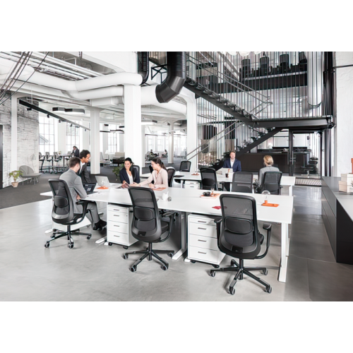 HÅG SoFi Chair Model @750 by 9to5 Seating in Black-3