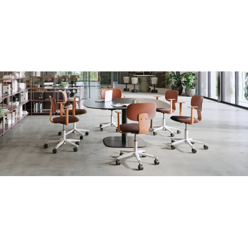 HÅG Tion 2100 Office Chair by 9to5 Seating in Moss-3