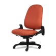 9to5 Seating Logic Plus Chair Model 1790 in Orange-2