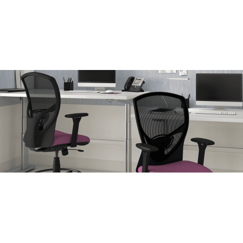 Theory Chair Model 2170 by 9to5 Seating in Beige-4