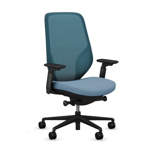 Tori 3560 office chair from 9to5 Seating in blue-1