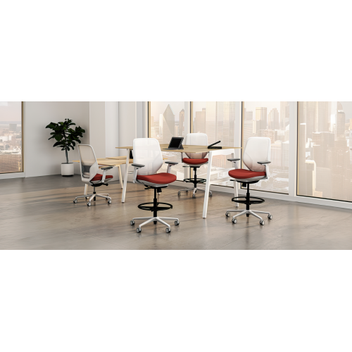 Tori 3560 office chair from 9to5 Seating in blue-3