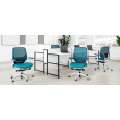 Tori 3560 office chair from 9to5 Seating in blue-2