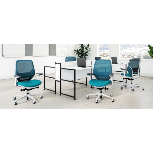 Tori 3560 office chair from 9to5 Seating in blue-2