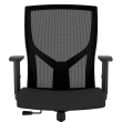9to5Seating @205 - Office Chair, Color Black, Sleek Silhouette, Comfort Without Compromising Design, Steel Base On Castors | Office & Home-4