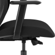 9to5Seating @205 - Office Chair, Color Black, Sleek Silhouette, Comfort Without Compromising Design, Steel Base On Castors | Office & Home-5