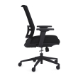 9to5Seating @206 - Office Chair, Color Black, Contemporary Design, Comfort And Elegance, Steel Base On Castors | Desk Work-2