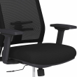 9to5Seating @206 - Office Chair, Color Black, Contemporary Design, Comfort And Elegance, Steel Base On Castors | Desk Work-5