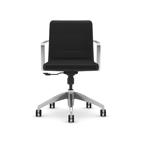 9to5Seating @245 - Office Chair, Color Black, Stylish Dimension And Fashion Forward Element, Steel Base On Castors | Offices