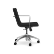 9to5Seating @245 - Office Chair, Color Black, Stylish Dimension And Fashion Forward Element, Steel Base On Castors | Offices-2