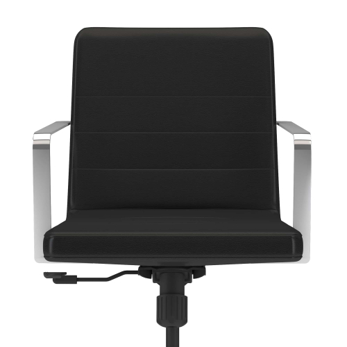 9to5Seating @245 - Office Chair, Color Black, Stylish Dimension And Fashion Forward Element, Steel Base On Castors | Offices-4