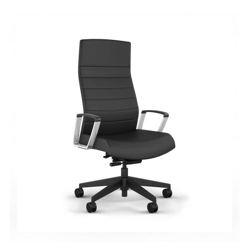 9to5Seating @305 - Office Chair, Color Black, Substantial Comfort All While Promoting Better Posture, Steel Base On Castors | Office Environments-1