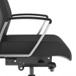 9to5Seating @305 - Office Chair, Color Black, Substantial Comfort All While Promoting Better Posture, Steel Base On Castors | Office Environments-6