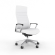 9to5Seating @306 - Office Chair, Color White, Effortless Rotation And The Adjustable Height, Steel Base On Castors | Multi-purpose Offices-1