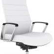 9to5Seating @306 - Office Chair, Color White, Effortless Rotation And The Adjustable Height, Steel Base On Castors | Multi-purpose Offices-5