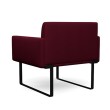 SitOnIt Cameo Modular Single Lounge Seat in Burgundy-2
