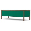 Cube - living room sofa 2 meters and 3 cm long, fabric - green, ZMD38-1