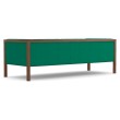 Cube - living room sofa 2 meters and 3 cm long, fabric - green, ZMD38-3