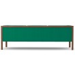 Cube - living room sofa 2 meters and 3 cm long, fabric - green, ZMD38-2