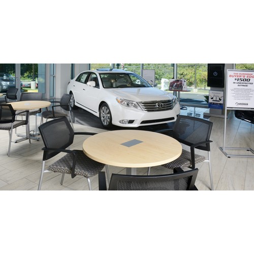 Focus Side Multipurpose Chair on 4 Legs by SitOnIt Turquoise-8