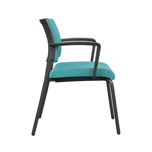 Focus Side Multipurpose Chair on 4 Legs by SitOnIt Turquoise-1