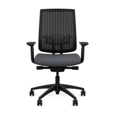 Office chair on castors - Focus 2.0 from SitOnIt, dark green color