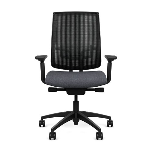 Office chair on castors - Focus 2.0 from SitOnIt, dark green color