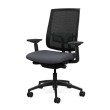 Office chair on castors - Focus 2.0 from SitOnIt, dark green color-4