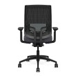 Office chair on castors - Focus 2.0 from SitOnIt, dark green color-2