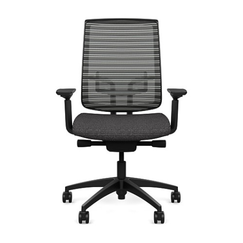 Office chair on castors - Focus 2.0 from SitOnIt, black color