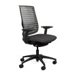 Office chair on castors - Focus 2.0 from SitOnIt, black color-3