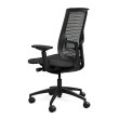 Office chair on castors - Focus 2.0 from SitOnIt, black color-1