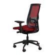 Office chair on castors - Focus 2.0 from SitOnIt, red color-1