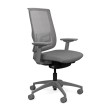 Office chair on castors - Focus 2.0 from SitOnIt, silver color-3