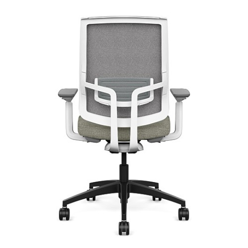 Office chair on castors - Focus 2.0 from SitOnIt, white color-2
