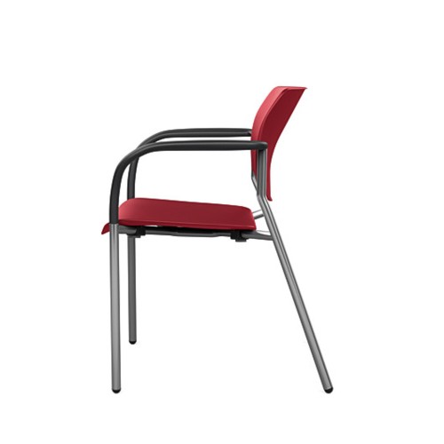 Freelance Guest Chair by SitOnIt 4 Legged Red-3