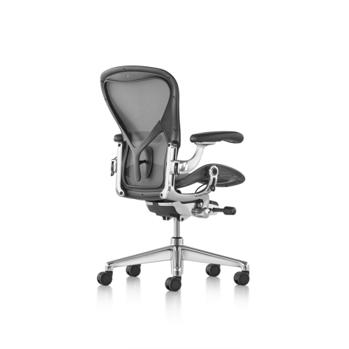 Aeron Remastered - Office chair size B, chrome
