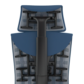 Embody Chair Headrest, Azure Color, Medley Fabric