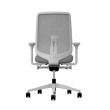 Verus - office chair on casters, base - gray, fabric - gray, 3EP18-4