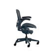 Herman Miller Aeron - Office Chair, Size A, Color Blue, Steel Base With Polyamide Castors | Long Hours Comfort-2