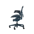 Herman Miller Aeron - Office Chair, Size A, Color Blue, Steel Base With Polyamide Castors | Long Hours Comfort-6