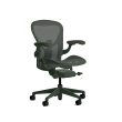 Herman Miller Aeron - Office Chair, Size B, Color Green, Steel Base With Polyamide Castors | Offices-1