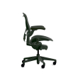 Herman Miller Aeron - Office Chair, Size B, Color Green, Steel Base With Polyamide Castors | Offices-2