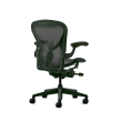 Herman Miller Aeron - Office Chair, Size B, Color Green, Steel Base With Polyamide Castors | Offices-3